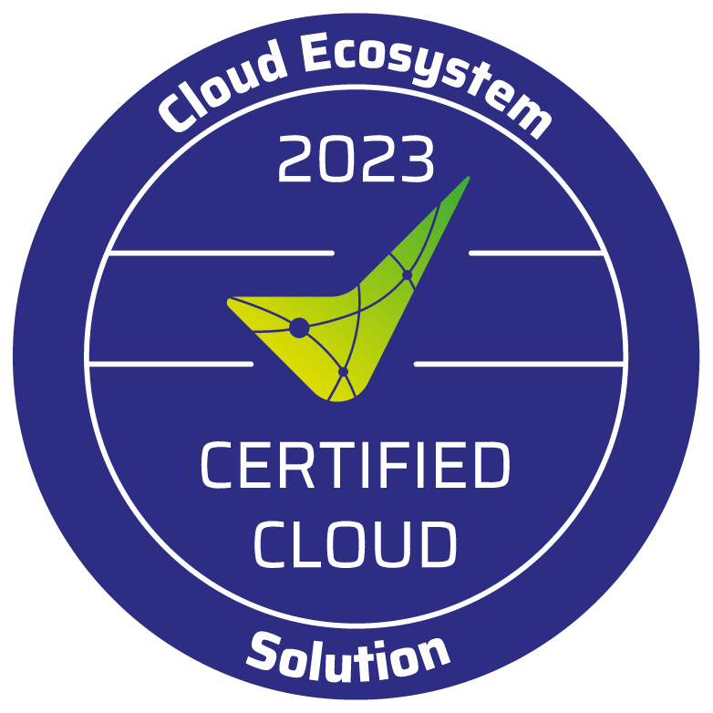 Auszeichnung Certified Cloud 2023